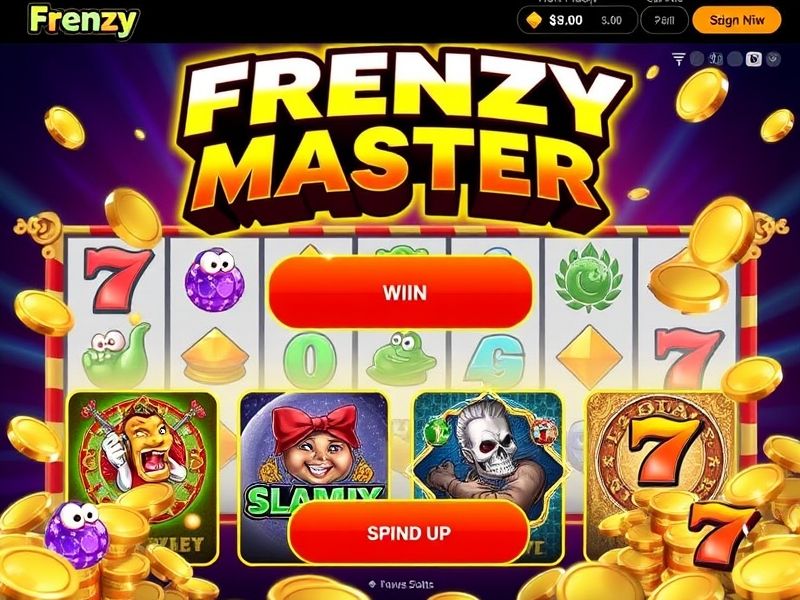 Frenzy Slots Master is your destination for slot spins, jackpots, and casino wins.